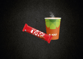 KitKat и кофе Стандарт